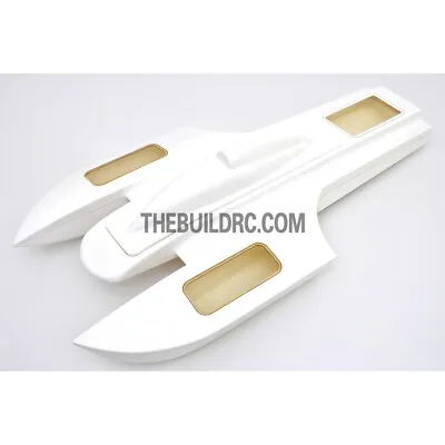 30.5  RC EP Epoxy Fiberglass Twin Power SOBER Boat Hull - White • $143.75