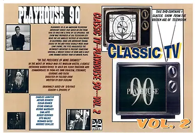 Playhouse 90 Classic Tv Show  Vol 2   In The Presence Of Mine Enemies  • $18.95