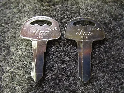 (2) New Honda Motorcycle HD56 Key Blank ILCO Boat Marine Free Shipping • $7.99