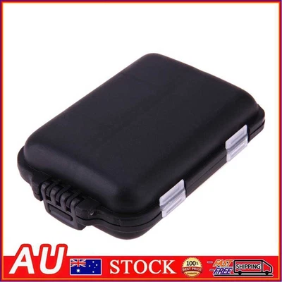 $9.30 • Buy Fishing Bait Box Plastic Spoon Hook Bait Box Mini Waterproof Portable Gear Pesca