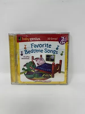 Baby Genius: Favorite Bedtime Songs By Various Artists CD New& Sealed S22 • $8