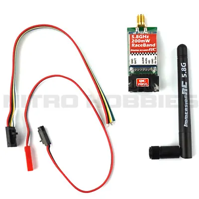 Immersion RC 5.8GHz Race Band 15ch 200mW A/V Transmitter • $24.95
