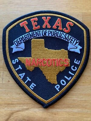 £9.99 • Buy Texas Badge USA Narcotic State Police Shoulder Patch America Motorbike 