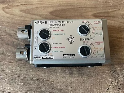 Ampex Nagra VPR-5 Line & Microphone Preamplifier  • $399