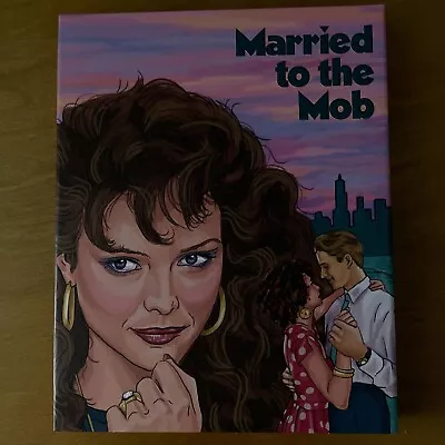 Married To The Mob (1988) Blu-Ray W/ OOP Slipcover Fun City Vinegar Syndrome • $57.99