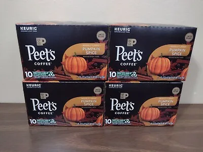 Pumpkin Spice Peet's Coffee K Cups Lot Total Of 40 • $24.99