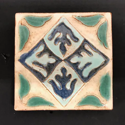 S&S Solon And Schemmel California Vintage Decorated Tile • $65