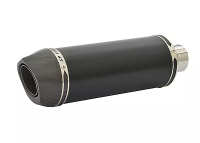 Monster 1200 Exhaust SP Diabolus Black Round Stubby Carbon Outlet 2014-2016 • $454.66