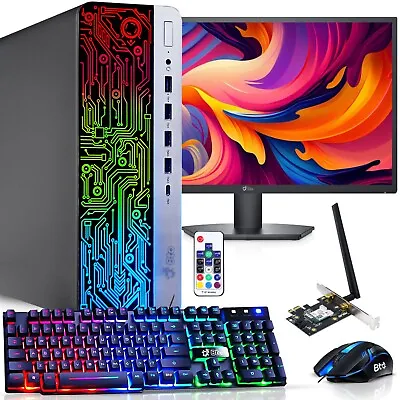 HP RGB G3 Desktop Computer I7 32GB 2TB SSD 2TB HDD New 24  LED Built-in Wifi Pro • $239.99