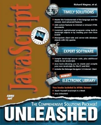JavaScript Unleashed By Et Al Mixed Media Product Book The Cheap Fast Free Post • £6.49