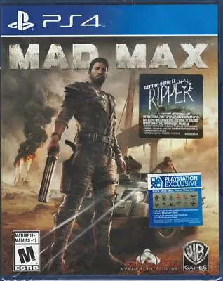 Mad Max PS4 (Brand New Factory Sealed US Version) PlayStation 4 PlayStation 4 • $30.24