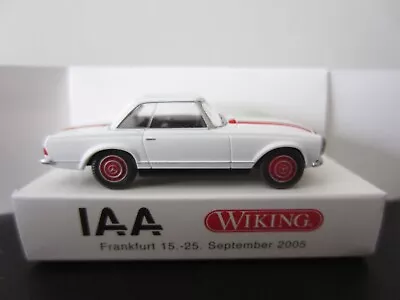 WIKING 834 35 MERCEDES BENZ 280 SL In WHITE Model Is PLASTIC - HO Or 1:87 Scale • $18