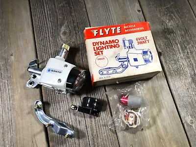 Vintage Muscle Bike Bicycle Ccm Flyte Light Dynamo Kit Generator Kit Nos Japan • $114.99