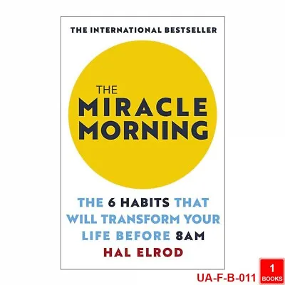 The Miracle Morning By Hal Elrod Professional Development Paperback NEW • £7.99