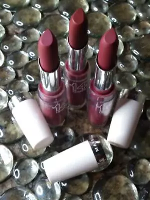 Lot Of 3 Maybelline Super Stay 14 Hr Lipstick # 015 FUCHSIA FOREVER Rare • $16.95
