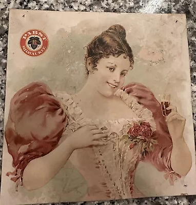 Vintage Pabst Advertising Card- Woman Raising A Glass • $5