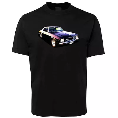 New Black Holden Monaro Illustrated T Shirt Size S - 10XL • $28.99