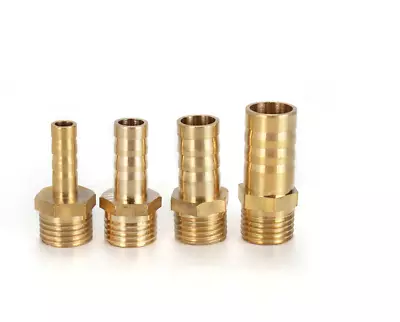 Hose Barb Tail Fitting 1/2 BSP To 6mm8mm10mm12mm.Female Male Threadconnector • £3.25