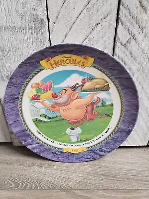 Phil Hercules McDonalds 9  Melamine Plastic Disney Collector’s Plate 1997 • $9.99