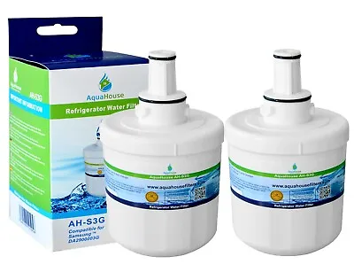 AquaHouse DA29-00003G Water Filter Fits Samsung Fridge  HAFIN2/EXP  HAFCU1 (2PK) • £21.99