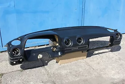 $675 • Buy Genuine Mercedes-benz Mb W123 C123 Black Dashboard Dash Instrument Panel Lhd Oem