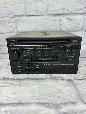 92-95 Toyota 4Runner Land Cruiser Stereo CD Cassette Radio 86120-33100 OEM 56804 • $699.99