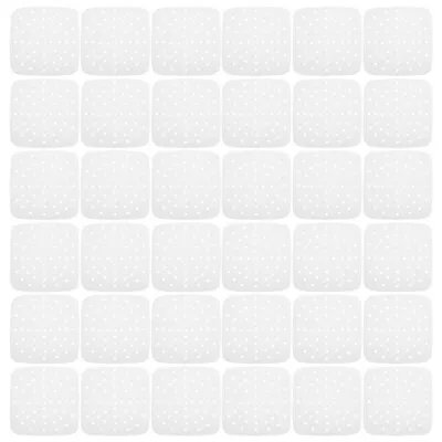 100 Pcs Perforated Liners Parchment Paper Liner Square Air Fryer Paper • £10.69