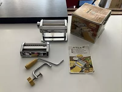 Vintage Marcato Atlas 150 Pasta Maker Machine -Original Box & Instructions • $30