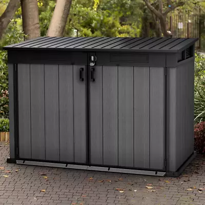 £370 • Buy Keter Cortina Store Garden Shed 2020L Bin Storage Box XXL SIZE 6ft 3 X 3ft 7