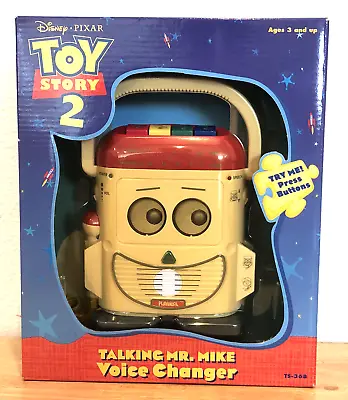 Nib Disney Pixar Toy Story 2 Talking Mr. Mike Voice Changer Playskool Ts-368 • $999.99