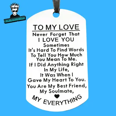 To My Love Soulmate Keyring Keychain Romantic Gift • £2.99