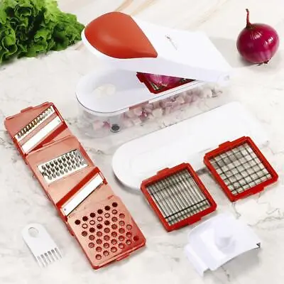 £4.99 • Buy Food Vegetable Chopper Slicer Salad Fruit Peeler Chopper Cutter Kitchen Mandolin