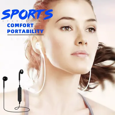 Bluetooth 4.0 Sport Headset Wireless In-ear Headphone Earphone Stereo Earbuds • $5.80