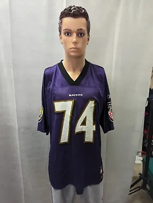 Michael Oher Baltimore Ravens Reebok Jersey L NFL • $39.69