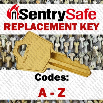 $6.99 • Buy Sentry Replacement 1100 1150 1170 Safe Key Cut To Your Code A - Z