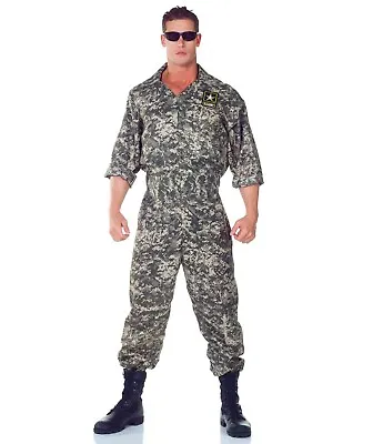 U.S. Army Jumpsuit Adult Plus Costume • $42.90