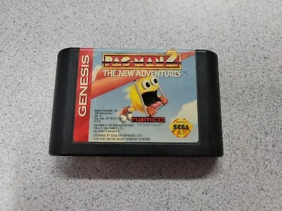 Pac-Man 2: The New Adventures (Sega Genesis 1994) Cartridge Only ☆Tested☆ • $9.99