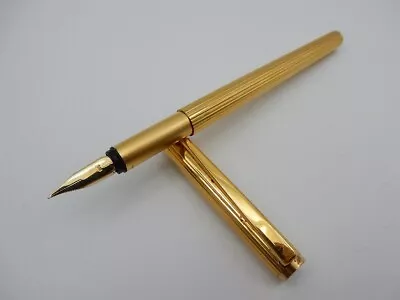 Vintage Montblanc Fountain Pen Noblesse Gold • $156.17