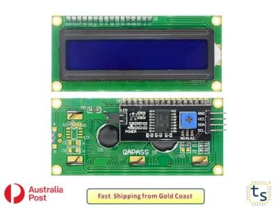 $8.45 • Buy 1602 16X2 LCD Display For IIC/I2C/TWI/SPI Serial Interface Module For Arduino