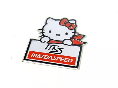 Mazda Miata Protege Hello Kitty Emblem Badge Decal Rare • $11.95