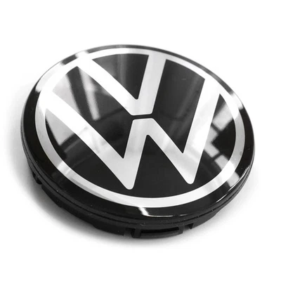 SkinoEu Compatibile con Coprimozzo VW Volkswagen 5G0601171XQI 66mm Copricerchi Tappi Ruota Cerchi Lega Ricambio Teschio Tossico CR 59