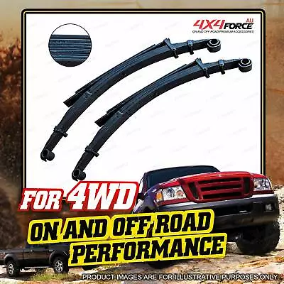 $469.95 • Buy 2 X Rear Heavy Duty Leaf Spring 2  To 200kg For HOLDEN Rodeo RA 4x4 4x2