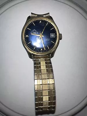 Vintage Mondaine Incabloc 17 Jewel Automatic Watch Swiss Made Runs Great • $145