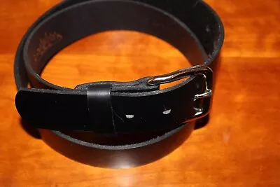 M (34-36) OX SKIN Cowhide Leather Work Belt (about 3.5 Mm Thick 36 Mm Wide) • $6