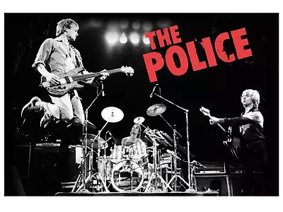 The Police Rock Band Music Poster 18X24 Free Shipping • $9.89