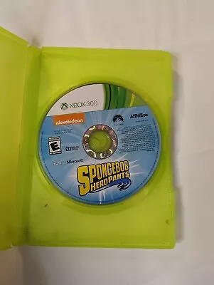 XBOX 360 SpongeBob Hero Pants Microsoft 2015 - Disc Only • $9.99
