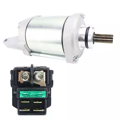 New Starter Motor With Relay For Kawasaki KSV700 KFX700 KVF650 Brute Force 4x4 • $54.99