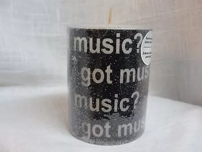 Got Music? Pillar  Candle • $10.99