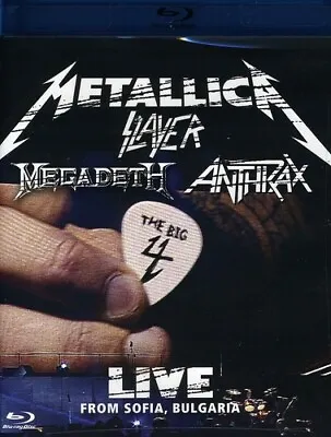 The Big 4: Live From Sofia Bulgaria (Blu-ray) Metallica/Slayer/Megadeth/Anthrax • $56.99