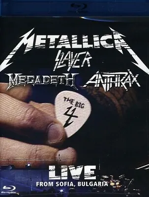 The Big 4 Live From Sofia Bulgaria Blu Ray Used Like New Metallica Slayer Anth.. • $74.99